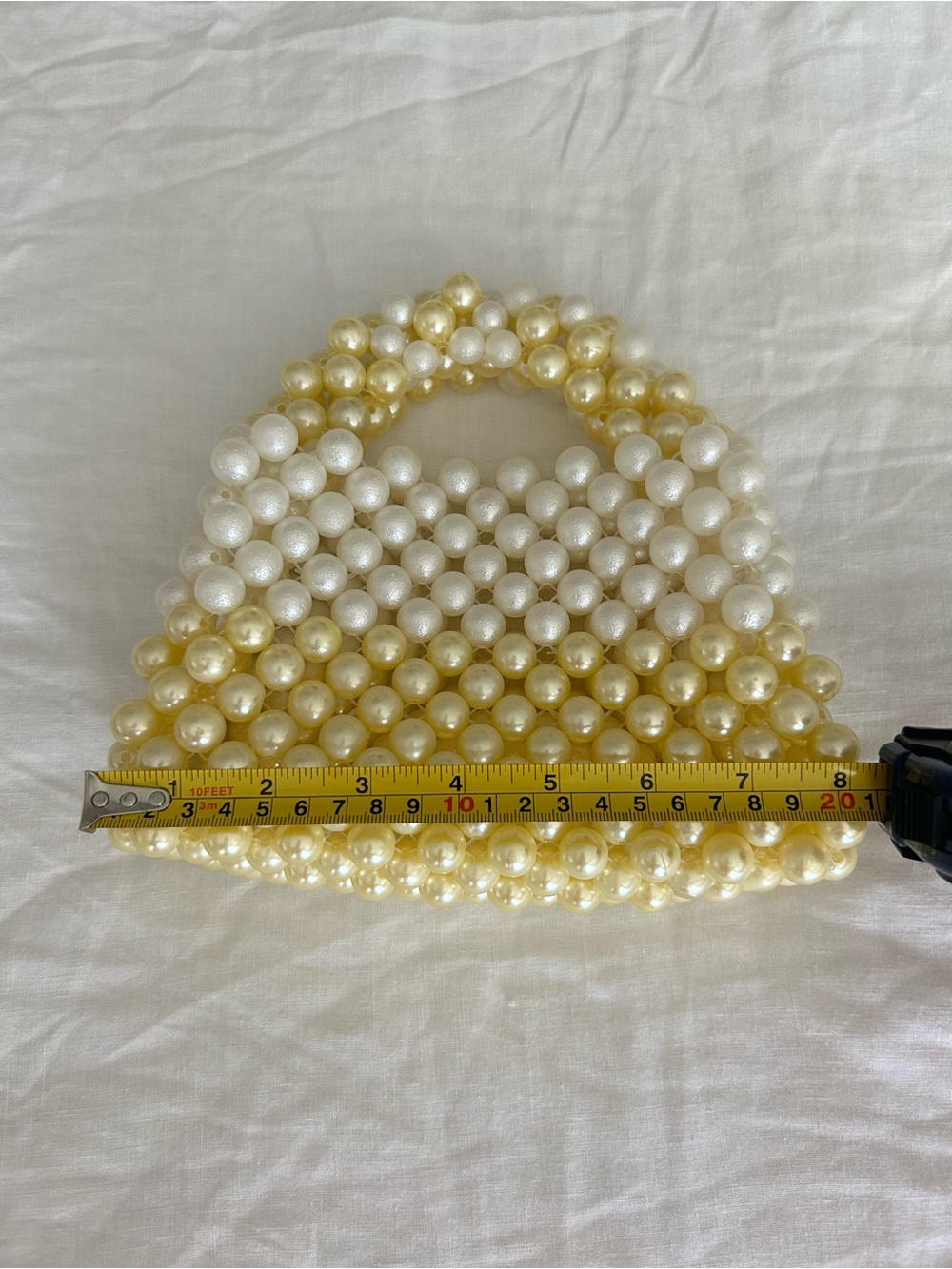 ZANZIBAR PEARL BEADED HANDBAG - Picture 4 of 6
